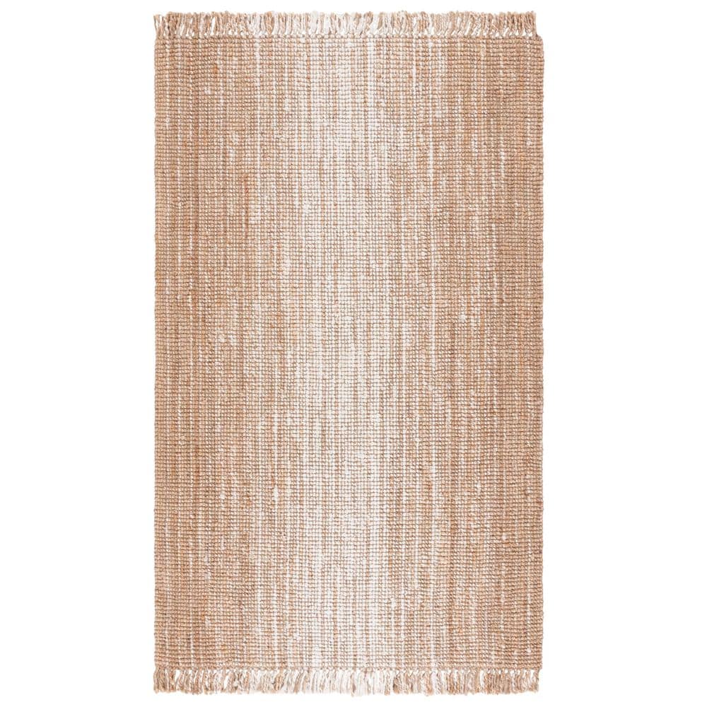 Natural Fiber 3 ft. x 5 ft. Ivory/Natural Woven Distressed Gradient Area Rug price history on PriceWatchPro