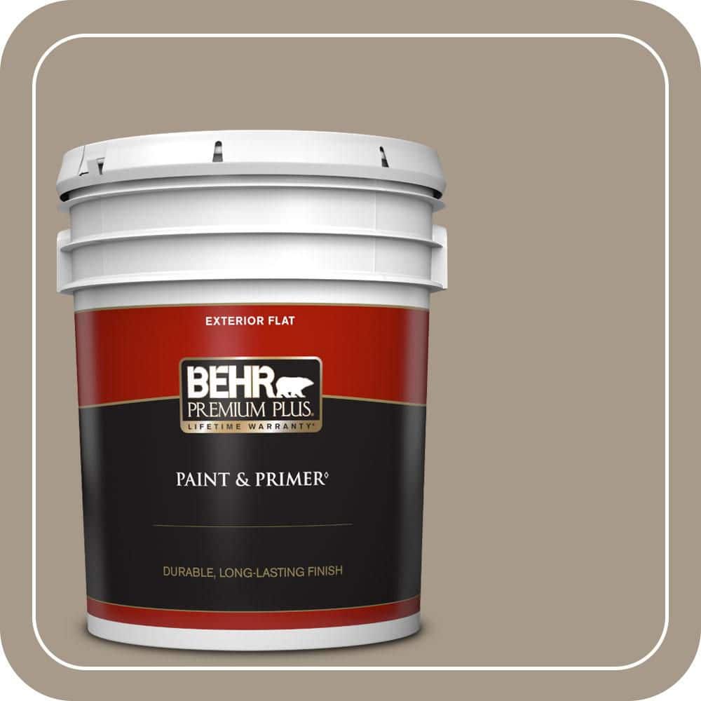5 gal. #BXC-10 Warm Stone Flat Exterior Paint & Primer price history on PriceWatchPro