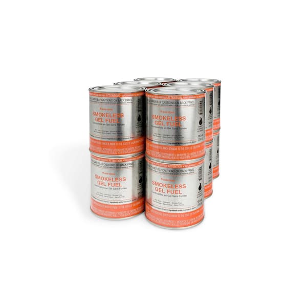 13 oz. Can Pure Smokeless Gel Fuel-12 Pack