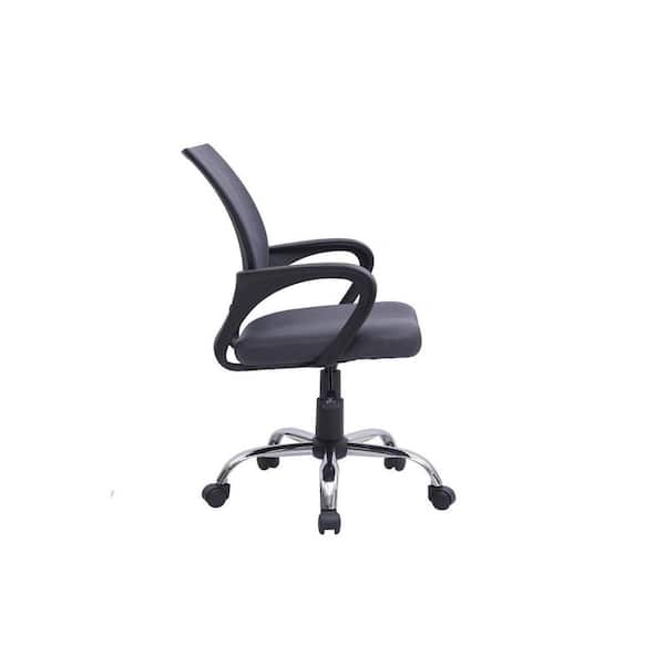 HOMESTOCK Mesh Upholstered Adjustable Height Ergonomic Office