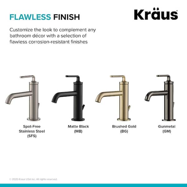 Black Contemporary Brass Bathroom Fixtures Basin Faucet Grifo