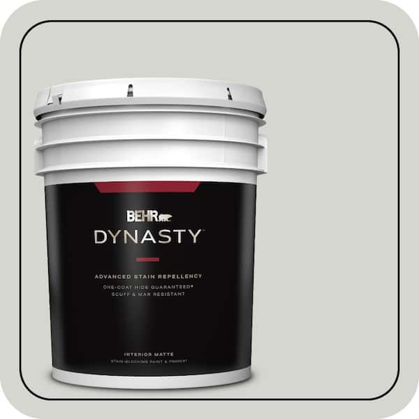 BEHR DYNASTY 5 gal. #T17-01 Close Knit Matte Interior Stain-Blocking Paint & Primer