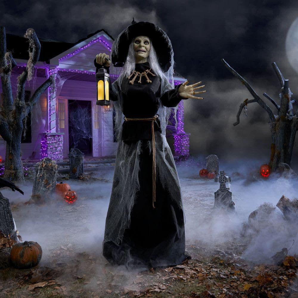 Home Accents Holiday 7 FT Wicked Woods Animated LED App Controlled