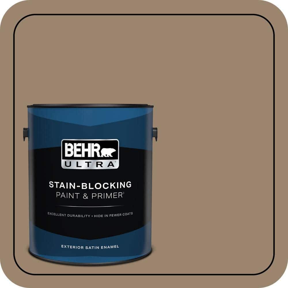 1 gal. #MQ2-48 Sturdy Brown Satin Enamel Exterior Paint & Primer price history on PriceWatchPro