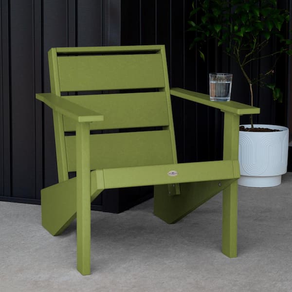 Highwood Haven Modern Palm Green Adirondack Chair Set of 1
