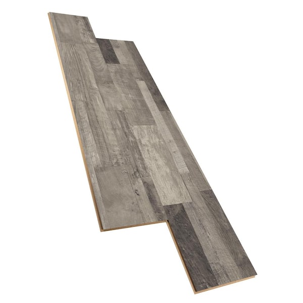 TrafficMaster Grasmere Teak 7 mm T x 8 in. W Laminate Wood