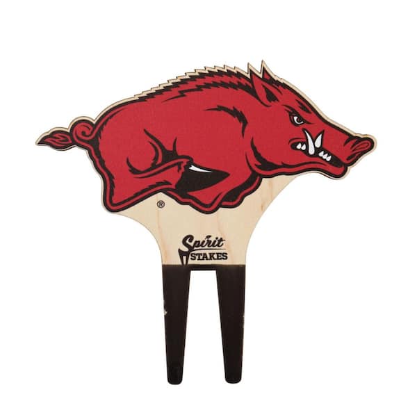 University of Arkansas Running Razorback Color Planter Accessory