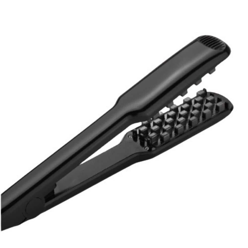 1.77 in. Ceramic Hair Straightener Fluffy Hairdresser Splint Tin Foil Perm 