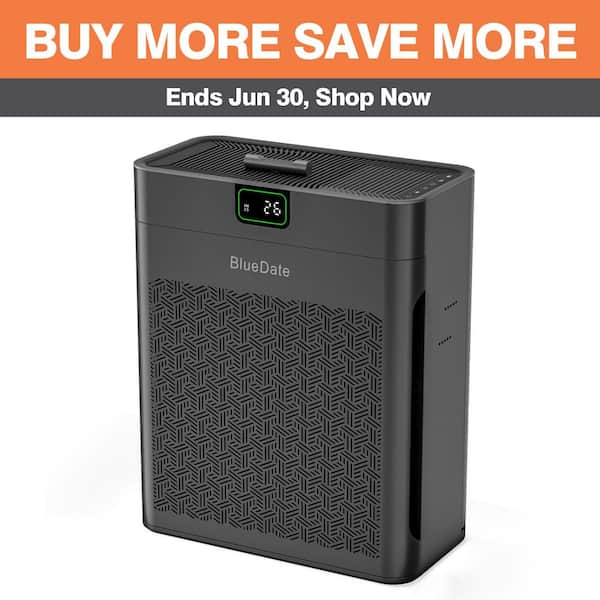 1100 sq. ft. H13 HEPA Console Air Purifier in Black, with PM2. 5 Sensor, 25 dB Sleep Mode, Activated Carbon, Ozone-Free