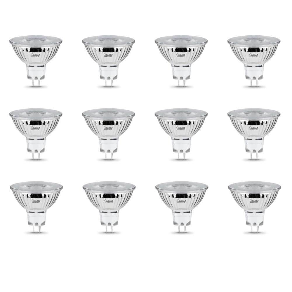 20-Watt Equivalent MR16 GU5.3 Bi-Pin Dimmable Track Lighting 90+ CRI Chrome