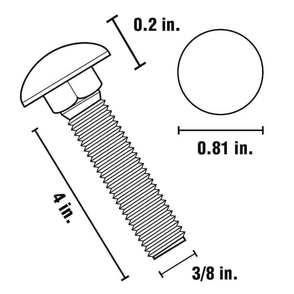 Everbilt 3/16 in. x 1/8 in. Stainless-Steel Blind Rivet (4-Pack