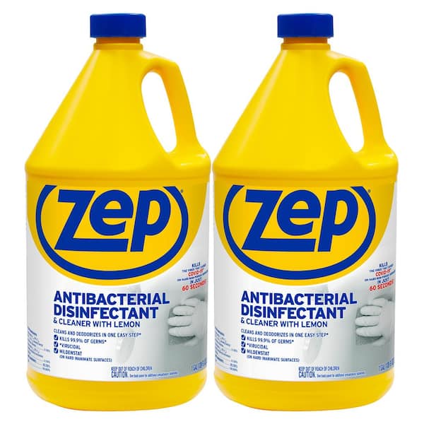 ZEP 1 Gal. Antibacterial Disinfectant Cleaner (2-Pack)