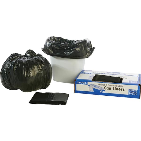  ToughBag 44 Gallon Commercial Trash Bags, 38x46” Black Garbage  Bags (100 COUNT) – Large Outdoor Trash Can Liners for Custodians,  Landscapers, and Contractors - Made in USA : Health & Household