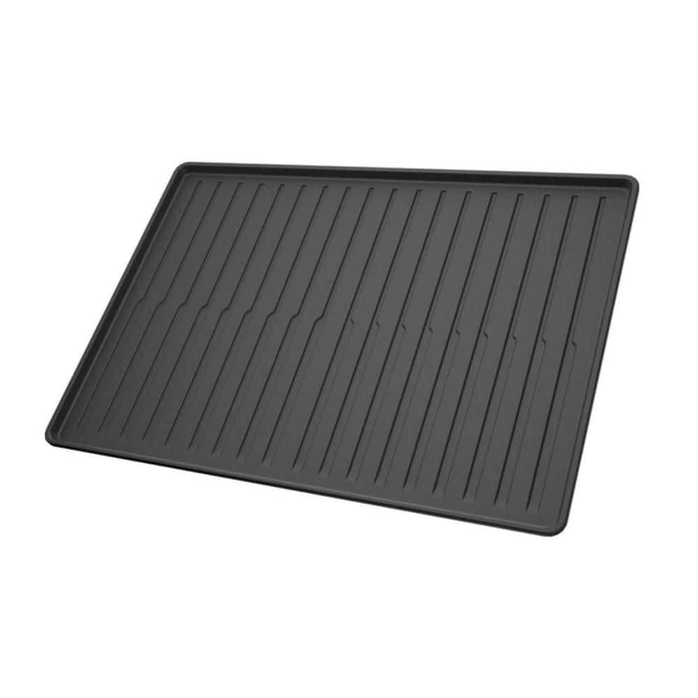 31 in. L x 22 in. W Drying Mat Premium Waterproof Under-Sink Mat in Matte Black price history on PriceWatchPro