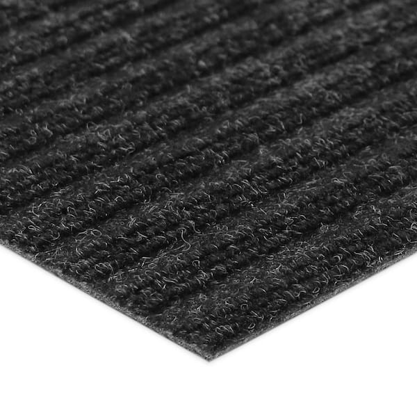 Concord Charcoal 2 ft. x 5 ft. Indoor Commercial Floor Mat