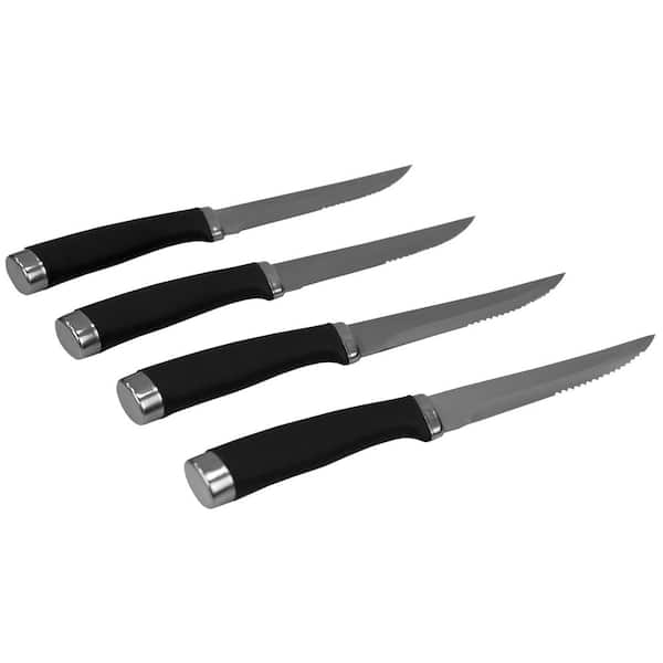 Home Basics 6 Piece Stainless Steel Steak Knife Set & Reviews