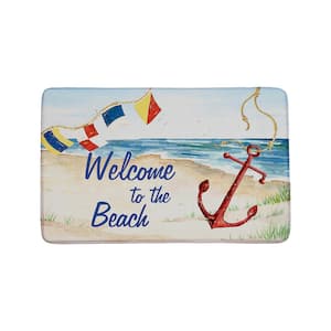 The Beach Rectangle Kitchen Mat 22in.x 35in.