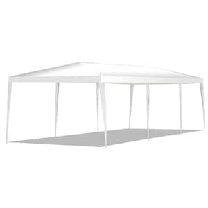 30 ft. x 10 ft. White Outdoor Wedding Party Event Tent Gazebo Canopy
