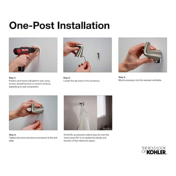 Purist Pivoting Toilet Paper Holder in Matte Black