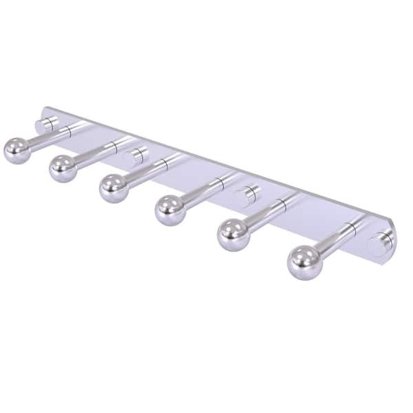 Allied Brass Prestige Skyline Collection Knob Robe/Towel Hook in Satin Chrome