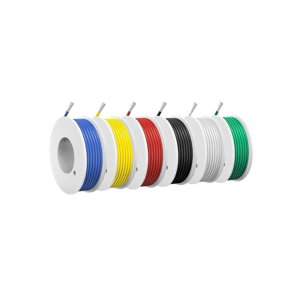 120 ft. 26 / 2 Gauge Stranded Copper Wire 6 Colors PVC Insulated UL Approved Landscape Lighting Wire Set price history on PriceWatchPro