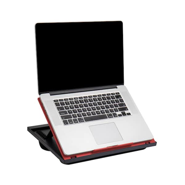 Lap Desk for Laptop, Lightweight Lap Desk with Pillow Cushion, Fits up to  15.6 inch Laptop, Portable Lap Desk with Handle, Anti-Slip Support Ledge