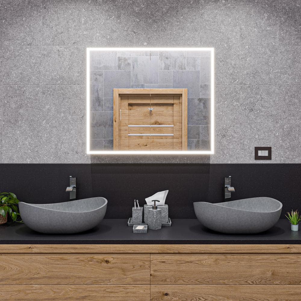 Gray Matte Ceramic Oval Above Mount Bathroom Sink