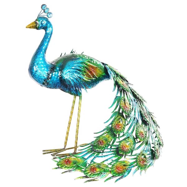 Peacock #4 Hand Towel by CSA Images - Pixels