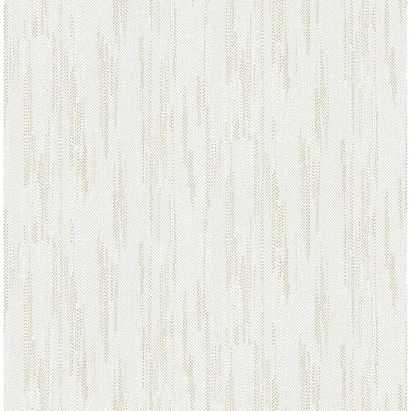 A-Street Prints Baris Gold Stipple Stripe Wallpaper Sample