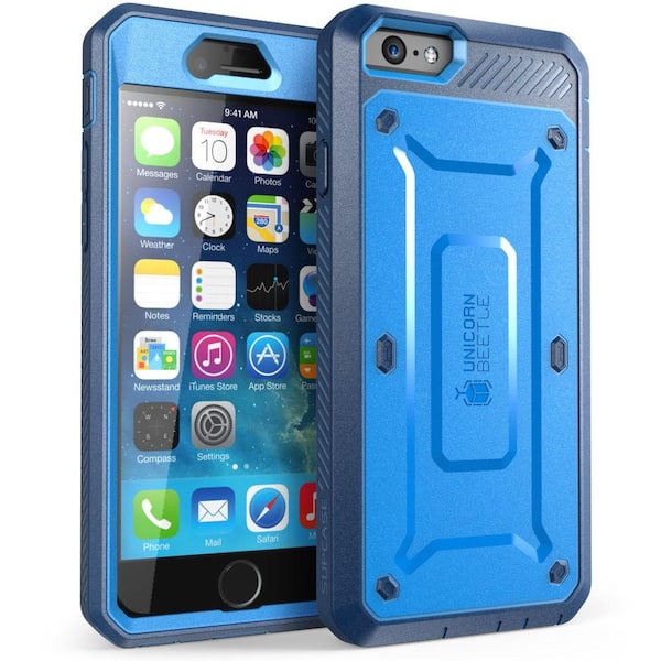 Supcase Unicorn Beetle Pro Full Body Case For Apple Iphone 6 6s Blue Black Sup Iphone6 4 7 Beetlepro Blue Black
