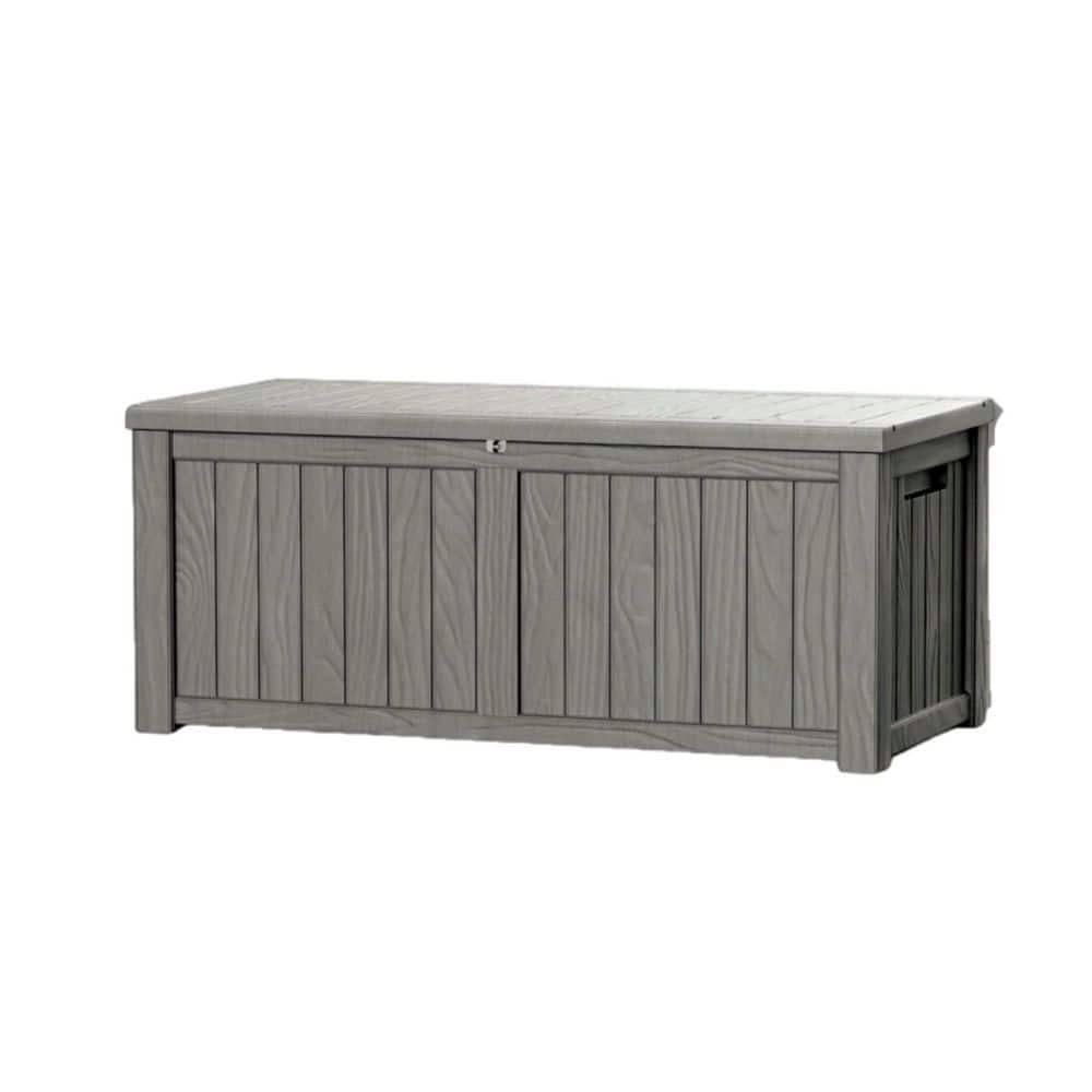 120 Gal. Gray Outdoor Durable Storage Deck Box price history on PriceWatchPro