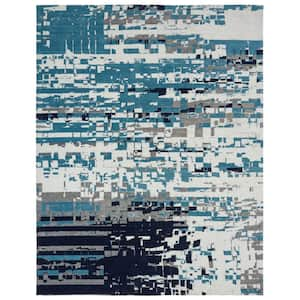 Canyon Blue 2 ft. 6 in. x 10 ft. Area Rug