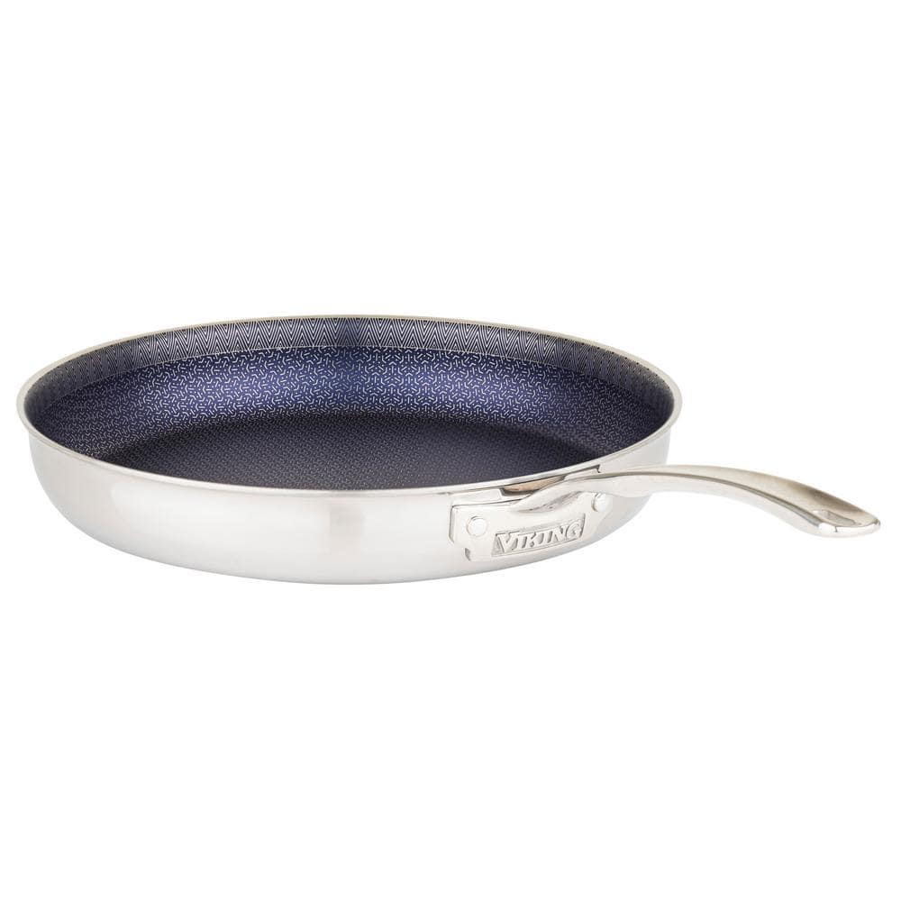 Viking Hybrid Plus 3-Ply Stainless Steel 12 in. Nonstick Fry Viking Hybrid Plus 3-Ply Stainless Steel 12 in. Nonstick Fry