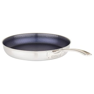 Hybrid Plus 3-Ply Stainless Steel 12 in. Nonstick Fry Pan