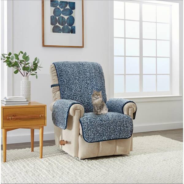 navy recliner cover