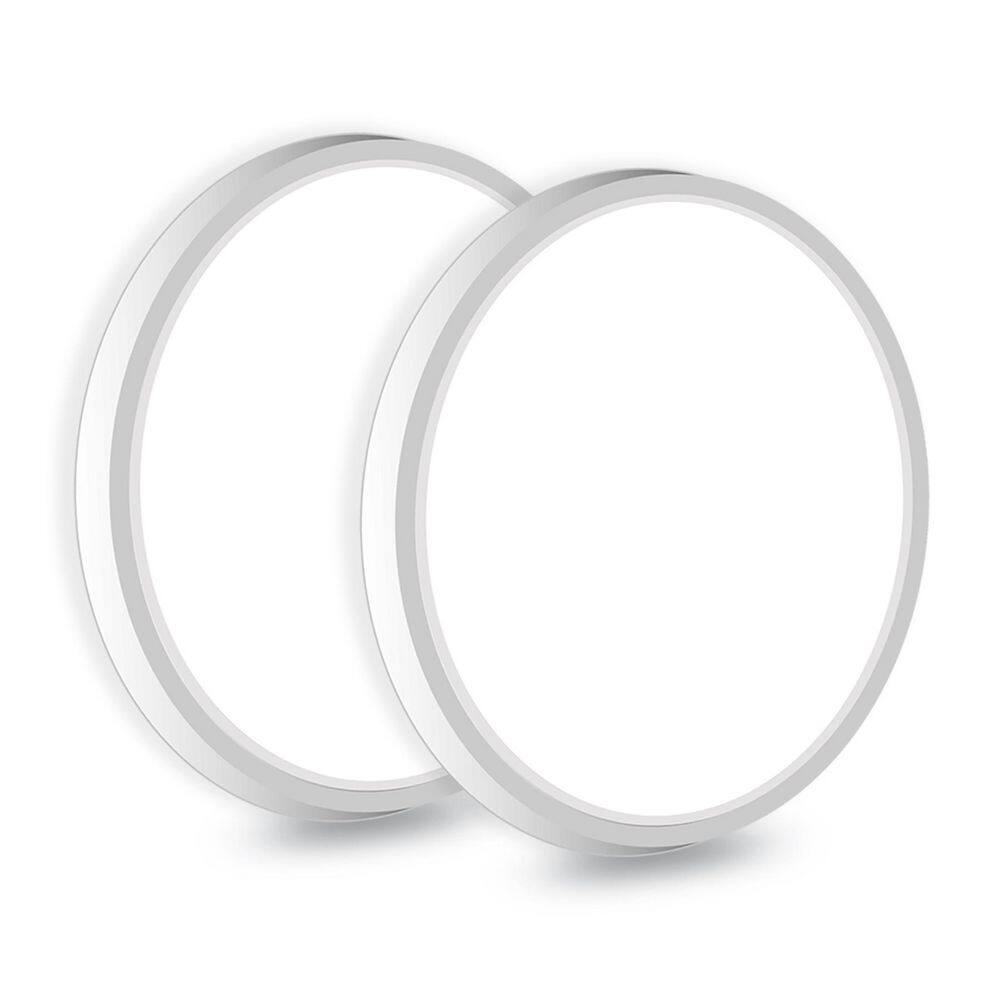 12 in. 28-Watt 3600 Lumens RGB Color Changing LED Recessed Ceiling Light for Bedroom,3CCT Selectable,ETL Listed (2-Pack) price history on PriceWatchPro