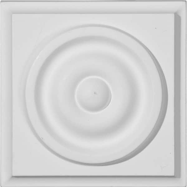 Ekena Millwork 3-3/4 in. x 1-3/8 in. x 3-3/4 in. Anthony Plinth Block