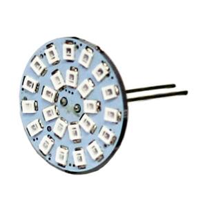 20 Watt Equivalent Wafer LED Dimmable DC 10-30 V G4 Back-pin Warm White (3000K)