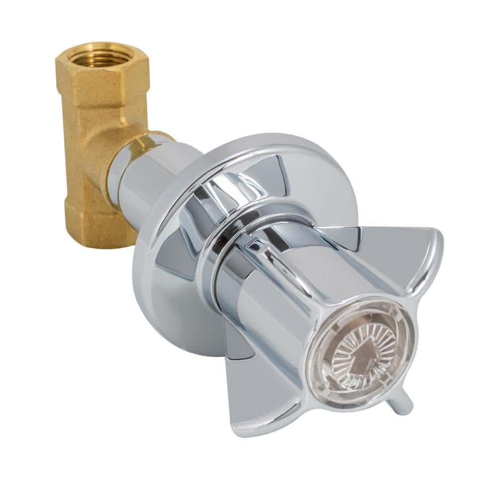 EZFLO SingleHandle Shower Valve, Chrome 10497N The Home Depot