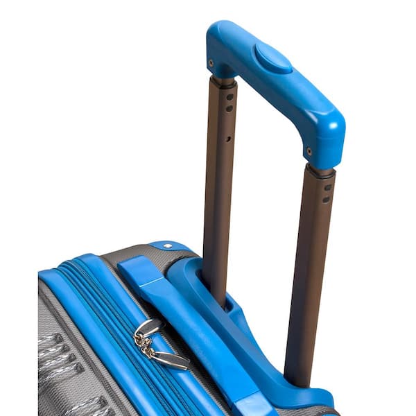 Rockland Expandable Sonic 20 in. 2-tone Grey Hardside Spinner