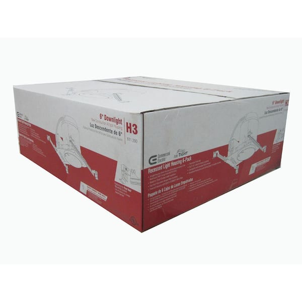Recesso 6-Inch Shallow New Construction Recessed Can Light