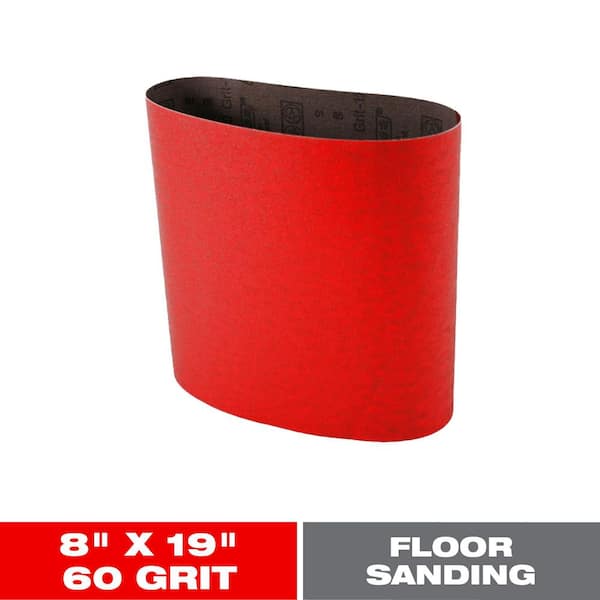 8 in. x 19 in. 60-Grit Sanding Belt for EZ-8 Sanders
