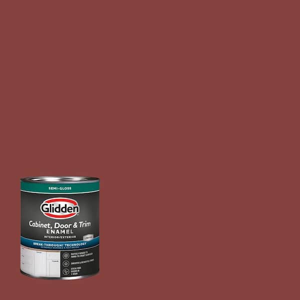1 qt. PPG1056-7 Brick Dust Semi-Gloss Door, Trim and Cabinet Paint