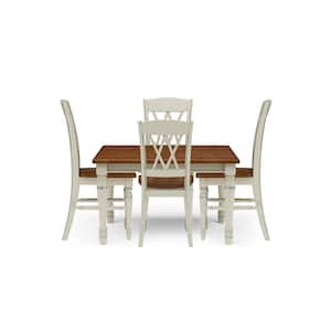 Monarch 5-Piece Oak Rectangular Dining Room Set