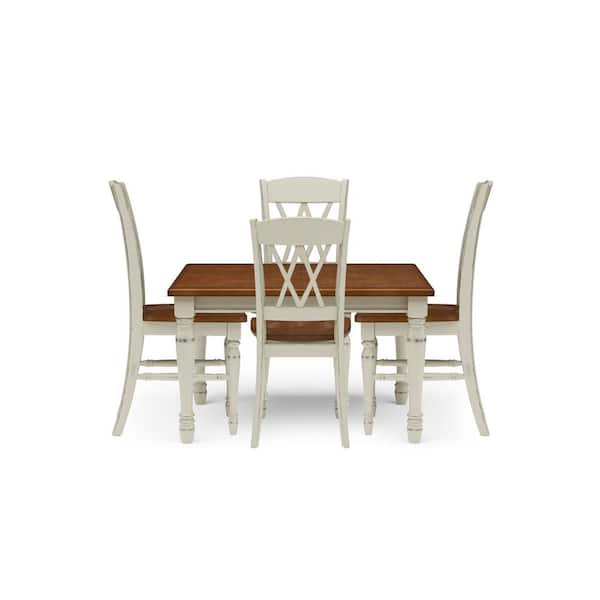 Monarch 5-Piece Oak Rectangular Dining Room Set