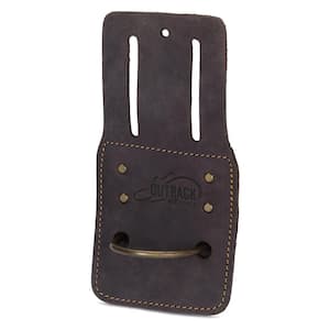 Pro Oil-Tanned Leather Hammer Holder Tool Pouch