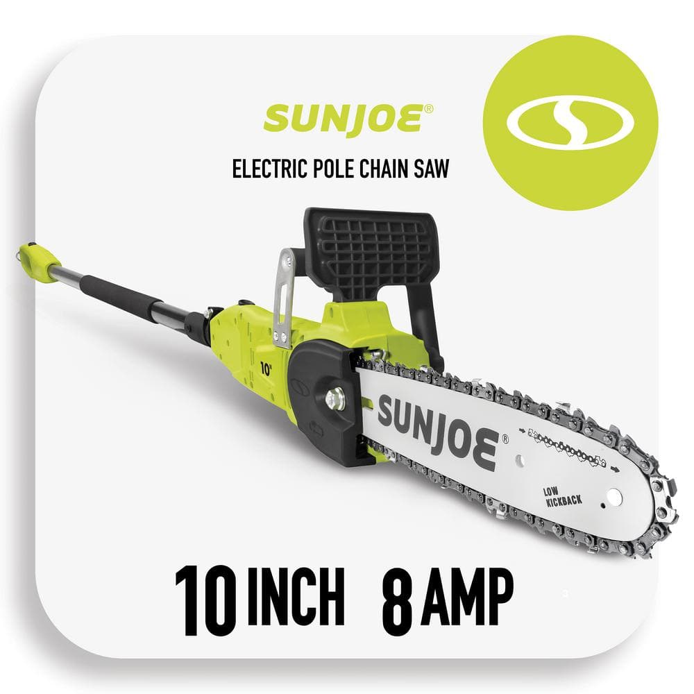 Reviews for Sun Joe 2-in-1 10 in. 8 amp Electric Convertible Pole