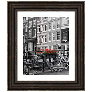 Stately Bronze Picture Frame Opening Size 24 x 20 in. (Matted To 16 x 20 in.)