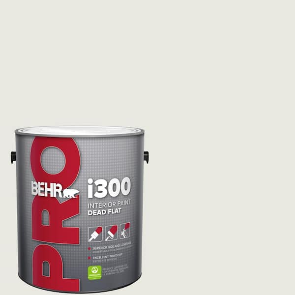 BEHR PRO 1 gal. #PWN-64 Silver Dust Dead Flat Interior Paint