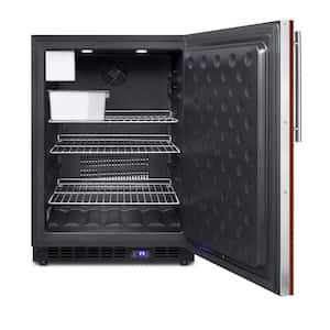 4.7 cu. ft. Frost Free Upright Freezer With Panel-Ready Door In Black